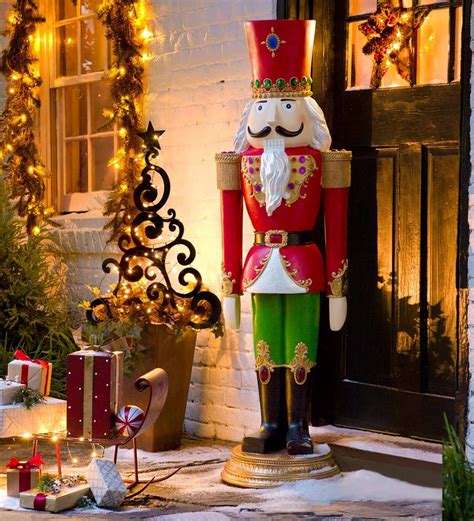 large decorative nutcrackers.